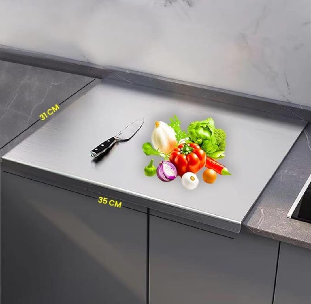 Multifunctional Stainless Steel Chopping Board