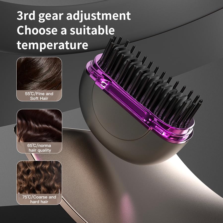 Mini Wireless Hair-Straightener