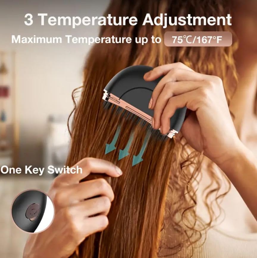 Mini Wireless Hair-Straightener