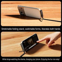 2-in-1 Sideways Phone Charger with Stand