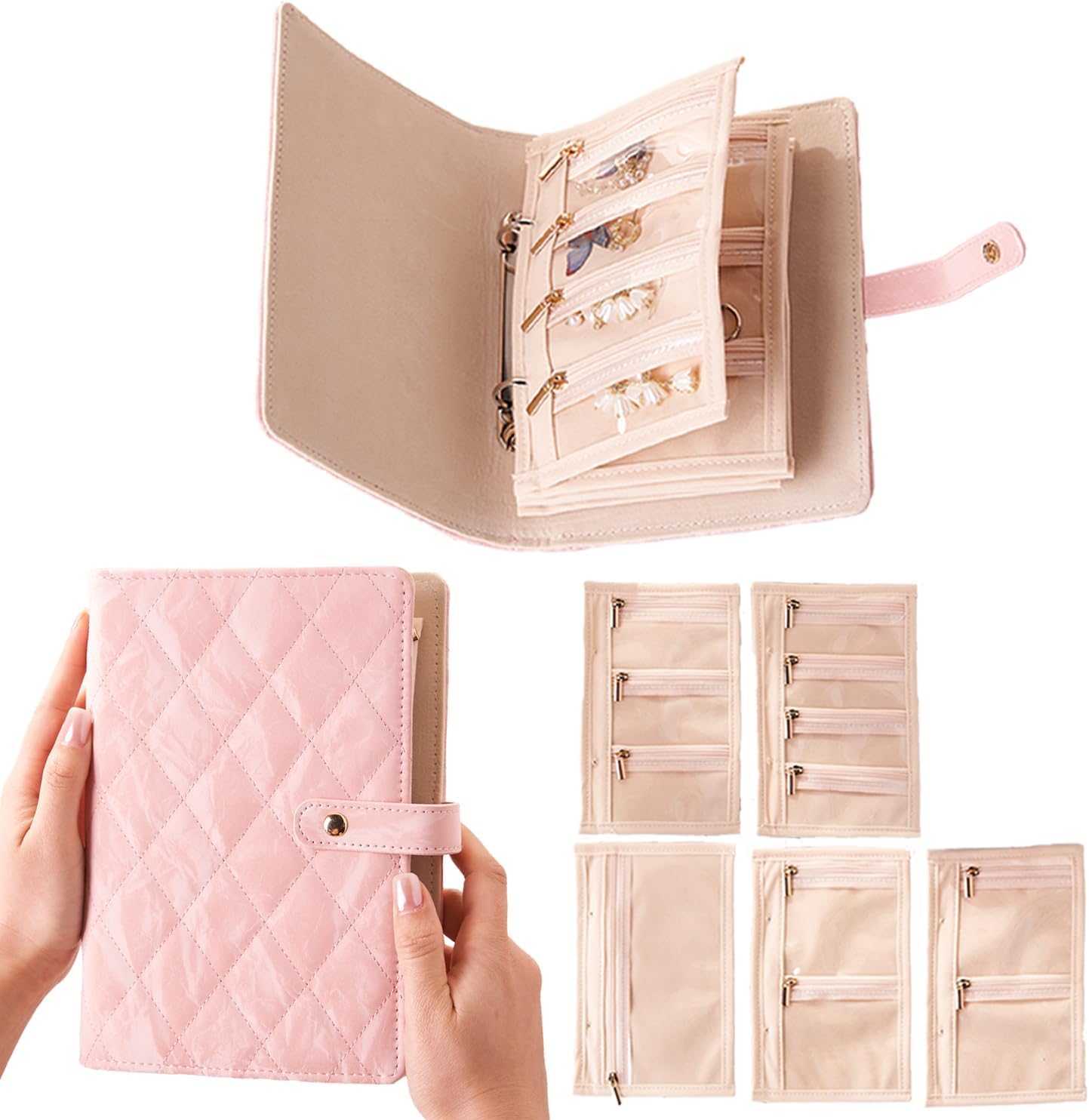 Multifunctional Jewellery Organizer Book