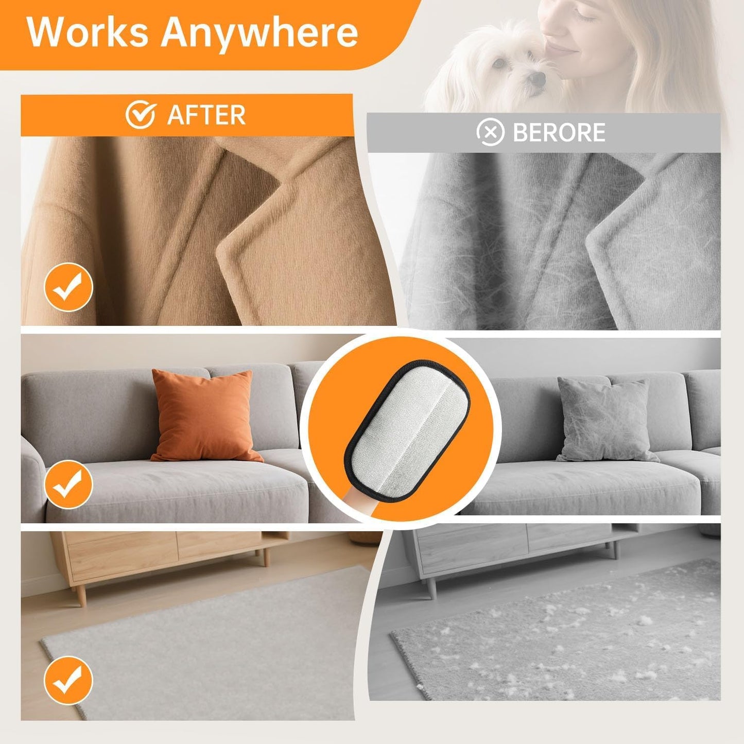 Fur Remover Brush