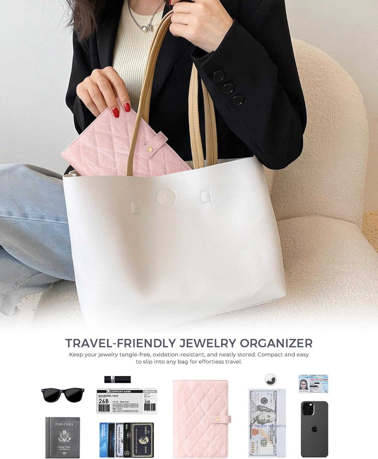 Multifunctional Jewellery Organizer Book