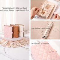 Multifunctional Jewellery Organizer Book