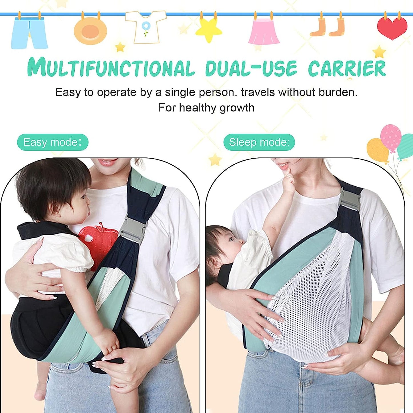 Foldable Baby Carrier