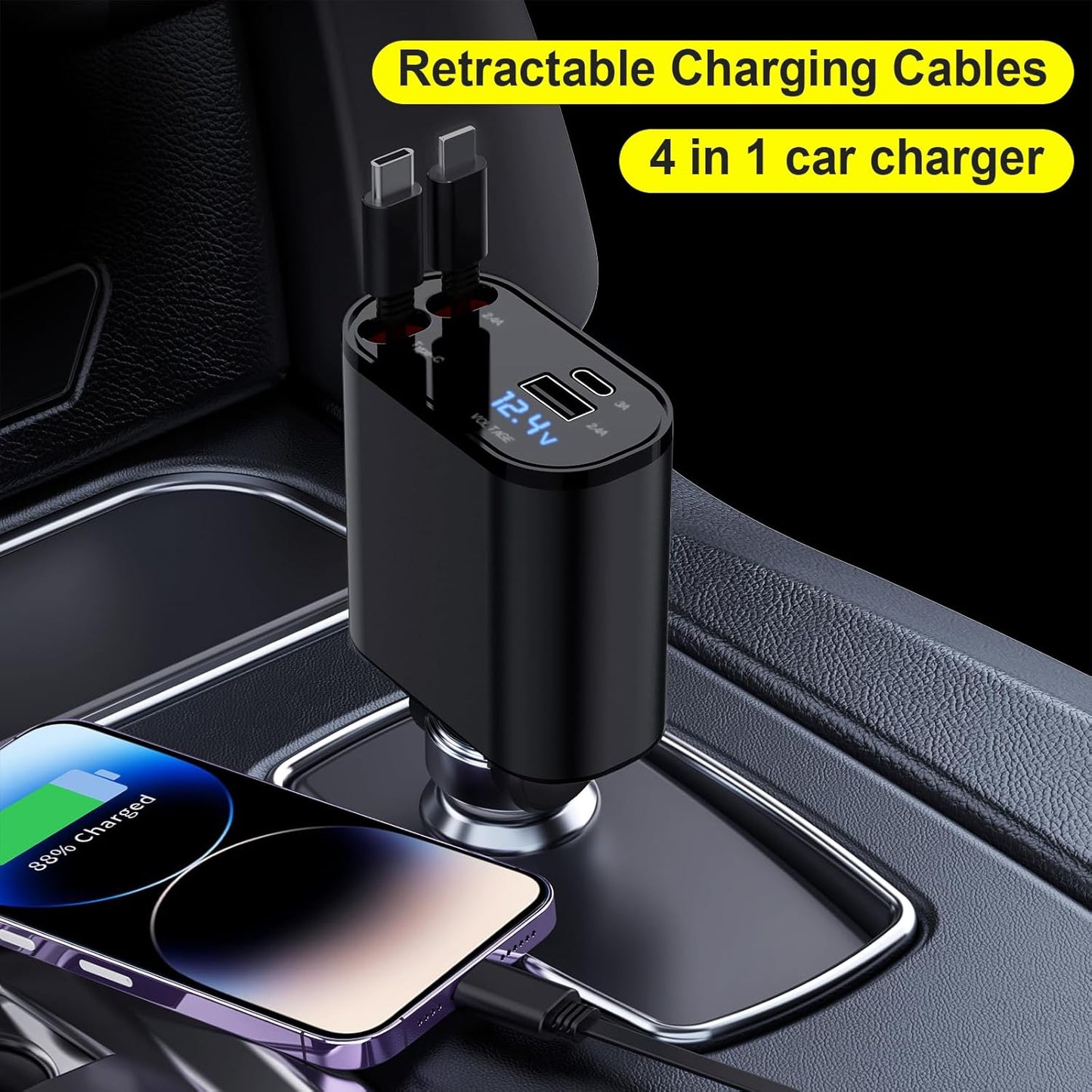 4 in 1 Car Charger