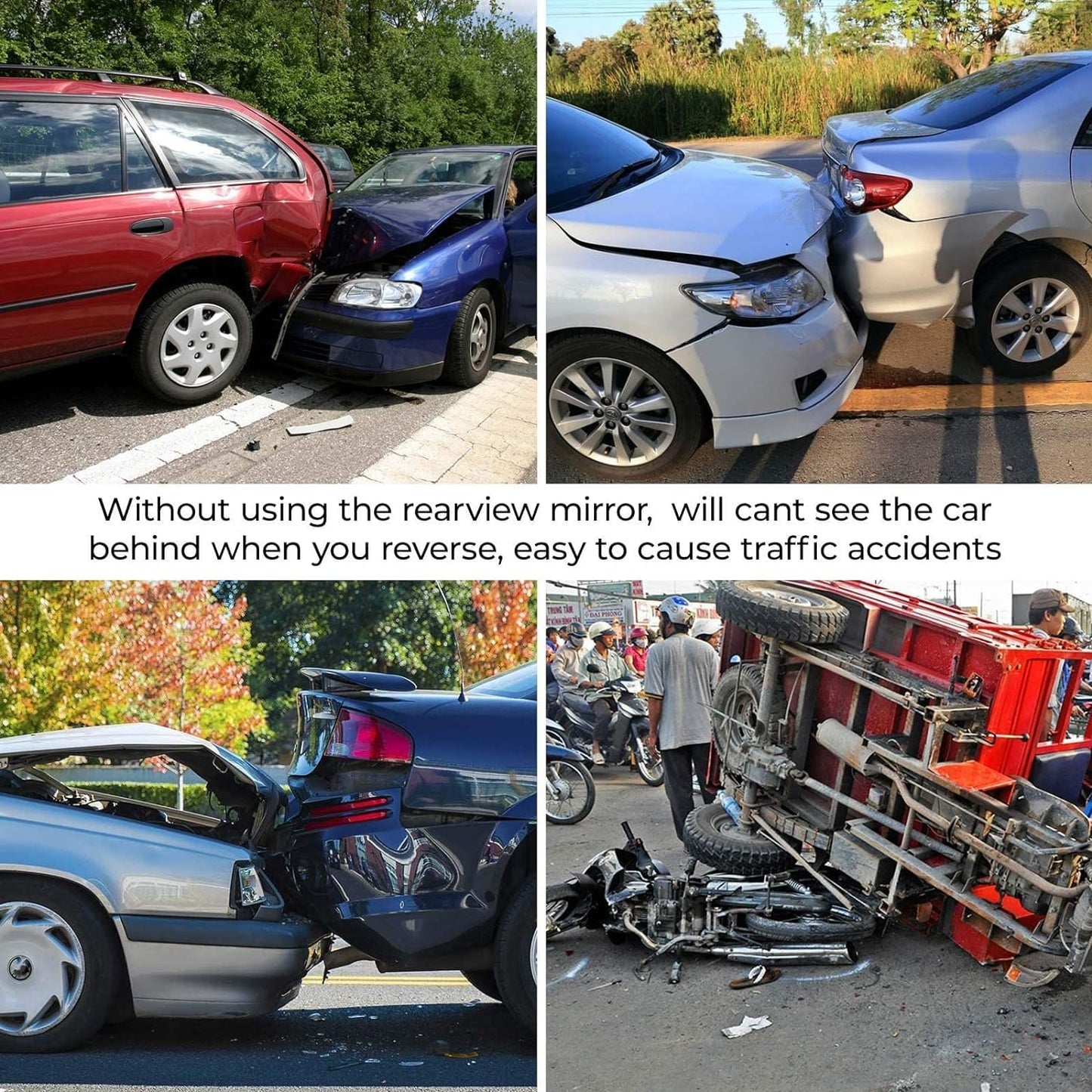 Car Rear View Wide Angle Mirror