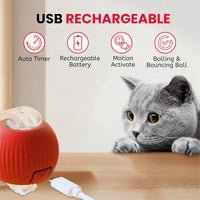 Automatic Pet Teaser Ball