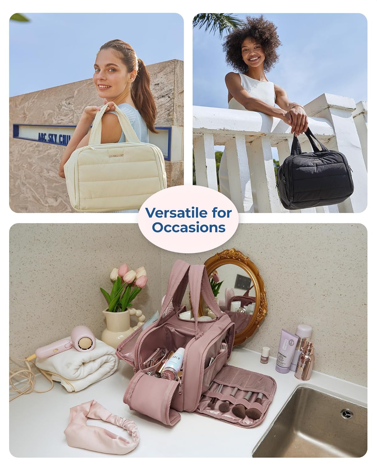 All-in-One Travel Toiletry Bag