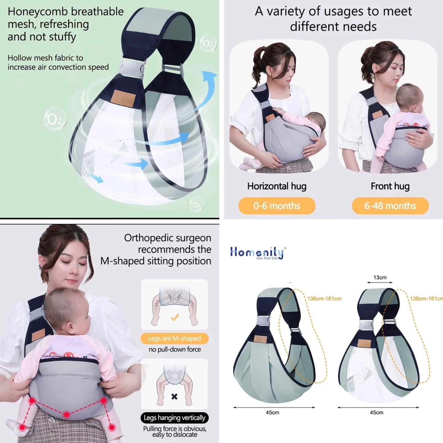 Foldable Baby Carrier