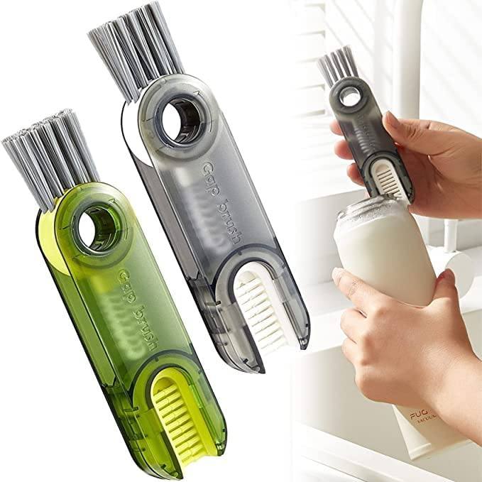 3 in 1 Multifunctional Lid Cleaning Brush