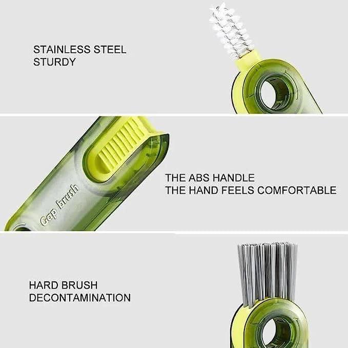 3 in 1 Multifunctional Lid Cleaning Brush