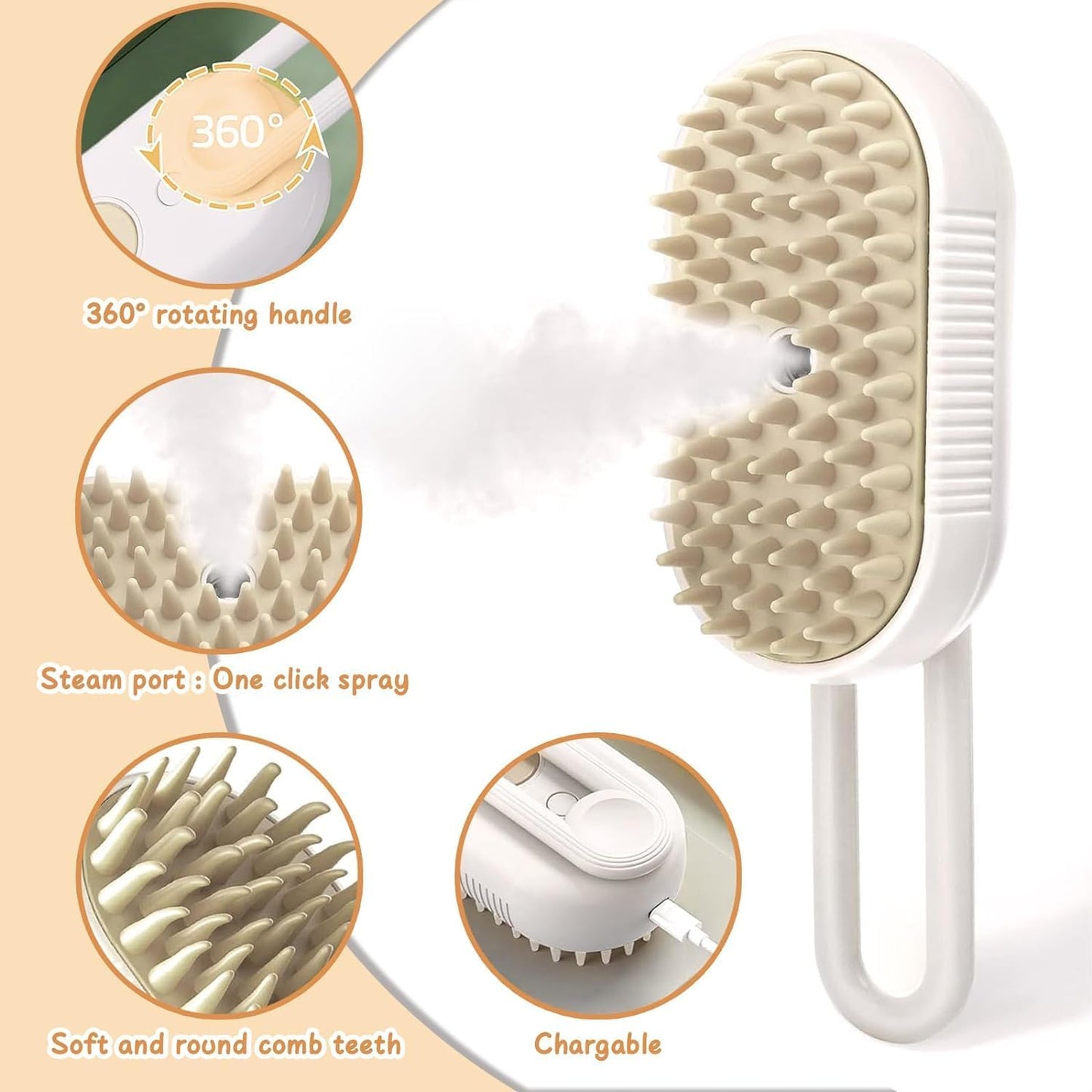 3 in 1 Pet Hair Removal Comb