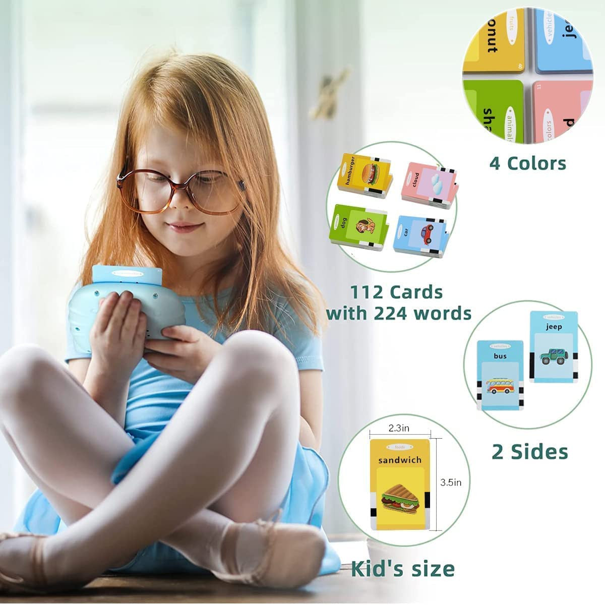 TALKING FLASH CARDS FOR EARLY EDUCATION