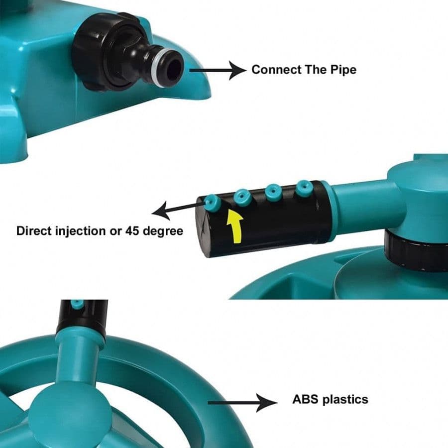 360° ROTATION LAWN SPRINKLER